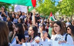 تظاهرات حاشدة في بلدات عربية بإسرائيل دعما للقدس وغزة