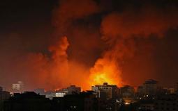 من آثار القصف الإسرائيلي على غزة