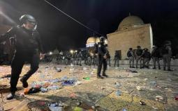 اعتداءات الاحتلال في القدس أمس
