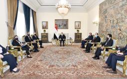 لقاء الرئيس المصري ووزير الخارجية الأمريكي في القاهرة