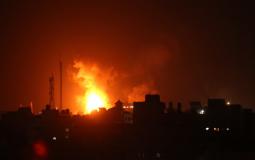 قصف إسرائيلي متواصل على غزة