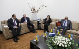 رئيس المخابرات المصري يجتمع مع وفد وزاري من الحكومة الفلسطينية في غزة