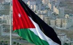 علم  الأردن - توضيحية