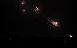 صواريخ من غزة على إسرائيل