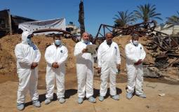 مؤتمر صحفي لوزارة الزراعة شمال قطاع غزة