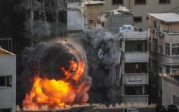 قصف عنيف على غزة
