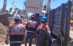 كهرباء غزة تتمكن من إعادة توصيل الكهرباء وتشغيل آبار الصفا