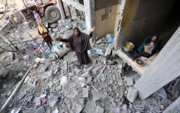 ما تبقى من دمار في غزة بفعل القصف الإسرائيلي