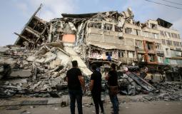 دمار كبير خلّفه القصف الإسرائيلي على غزة