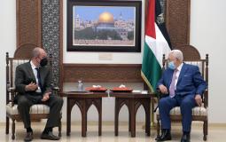 الرئيس عباس يستقبل المبعوث الأميركي