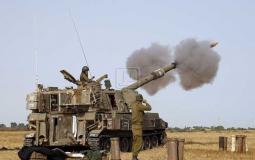 حشودات عسكرية إسرائيلية  على حدود قطا ع غزة