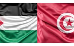 العلمين التونسي والفلسطيني