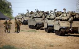 الجيش الإسرائيلي على حدود غزة - أرشيفية