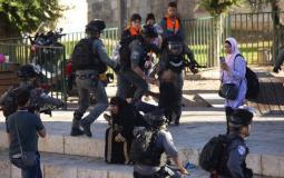 اعتداءات الشرطة الاسرائيلية.