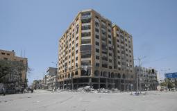 مفترق ضبيط بمدينة غزة