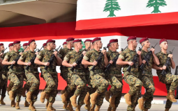 صورة أرشيفية لعناصر من الجيش اللبناني أثناء التدريب