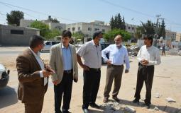المدير العام لمصلحة مياه بلديات الساحل يجري زيارة لمحافظة شمال قطاع غزة