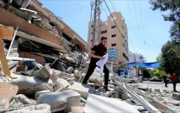 دمار غزة جراء العدوان الإسرائيلي الأخير - تعبيرية
