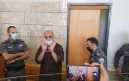 كمال الخطيب أمام محكمة الاحتلال - صورة أرشيفية