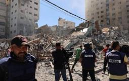 صورة من العدوان الاخير على قطاع غزة