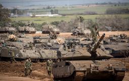الجيش الاسرائيلي على حدود غزة - أرشيف