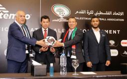 اختيار ماركة "Tempo" كرة رسمية للاتحاد الفلسطيني لكرة القدم