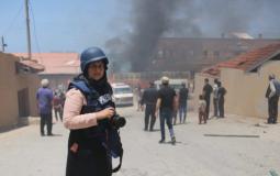 المصورة الصحفية "سمر أبو العوف"