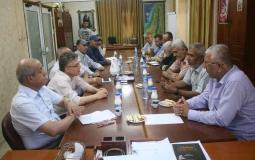 لقاء بين لجان المقاومة والجبهة السعبية في غزة