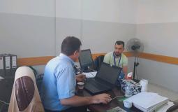 وزارة العمل بغزة تناقش مع صندوق التشغيل الفلسطيني تشغيل موظفي التشغيل المؤقت