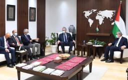 لقاء اشتية مع  نائب رئيس البنك الدولي لمنطقة الشرق الأوسط