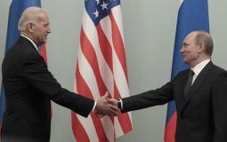 مؤتمر صحفي  للرئيس الروسي بعد اجتماعه مع الرئيس الأمريكي