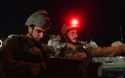 عناصر الجيش الاسرائيلي خلال العدوان على غزة