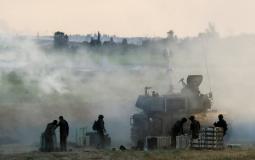 مناورة عسكرية على حدود غزة - أرشيف