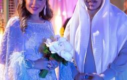 زواج إلهام الفضالة وشهاب جوهر