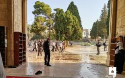 قوات الاحتلال الخاصة تؤمن اقتحامات المستوطنين للمسجد الأقصى صبيحة يوم عرفة