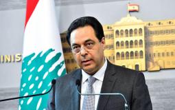 حسان دياب رئيس حكومة تصريف الأعمال في لبنان