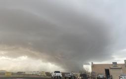 أمطار وسيول في منطقة نجران جنوب غرب السعودية
