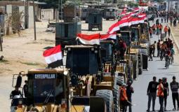 جرافات مصرية تدخل غزة