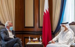 وزير الخارجية القطري يجتمع مع المنسق الخاص للأمم المتحدة لعملية السلام في الشرق الأوسط