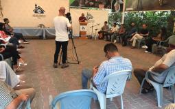 إحياء الذكرى الثالثة عشرة لرحيل الشاعر محمود درويش في غزة