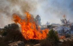 حريق في قاعدة عسكرية اسرائيلية