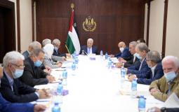 الرئيس عباس يترأس اجتماع اللجنة المركزية لحركة فتح