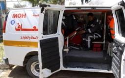 سيارة إسعاف فلسطينية