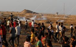 حدود غزة شهدت فعاليات ضاغطة على الاحتلال