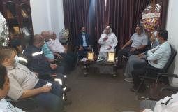 اجتماع نواب شمال غزة مع اداة شركة الكهرباء