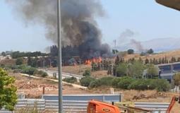 اطلاق صواريخ على الجليل