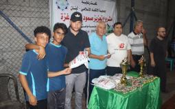 أكاديمية الراحل عيسى ظاهر بطل لبطولة الأكاديميات الأولى شمال غزة