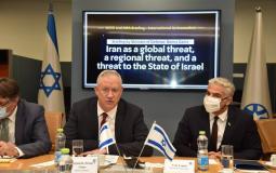 يائير لبيد وبيني غانتس