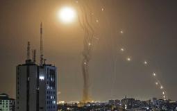 اطلاق صواريخ من قطاع غزة - أرشيف