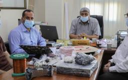 التعليم بغزة ينتج حقائب إلكترونية